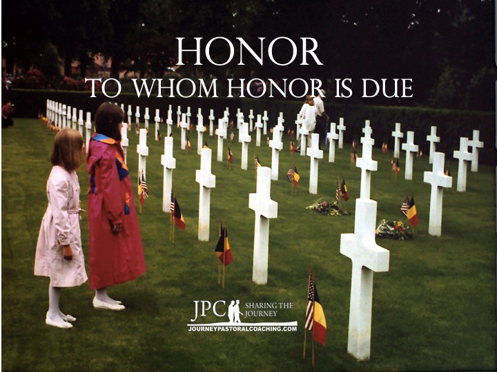 This Memorial Day: Honor to Whom Honor is Due