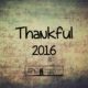 Thankful 2016