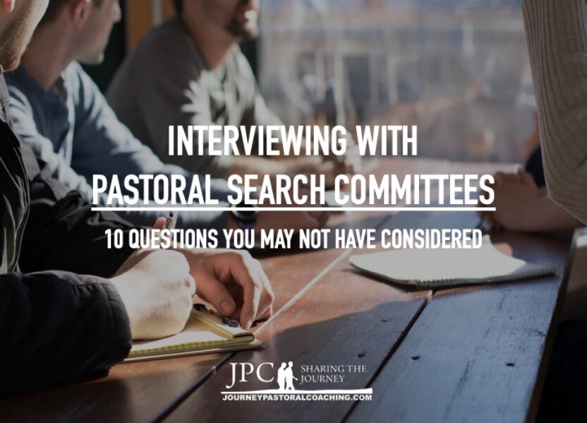 Interviewing With a Pastoral Search Committee