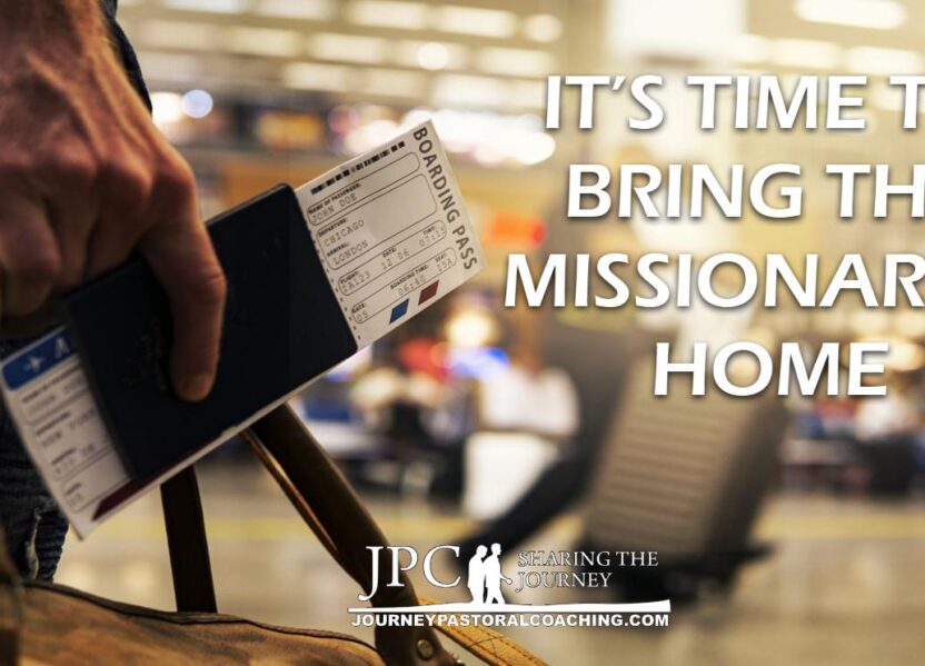 It’s Time to Bring the Missionaries Home