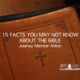 15 Facts You May Not Know About the Bible