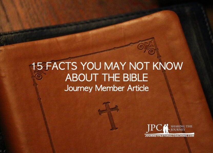 15 Facts You May Not Know About the Bible