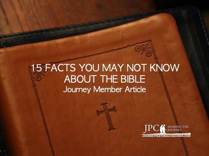 15 Facts You May Not Know About the Bible