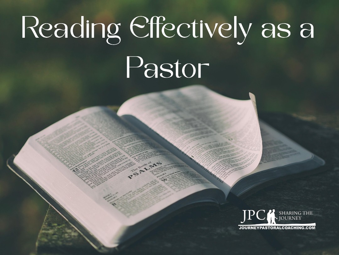 Reading Effectively as a Pastor